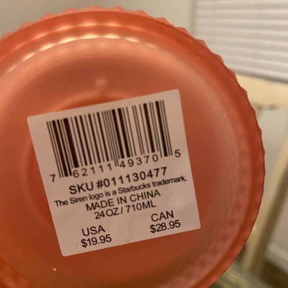 Venti Starbucks Pink Lemonade Studded Tumbler - Picture 2 of 2